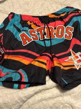 Pro Standard NBL Astro Swim Trunks Multicolor